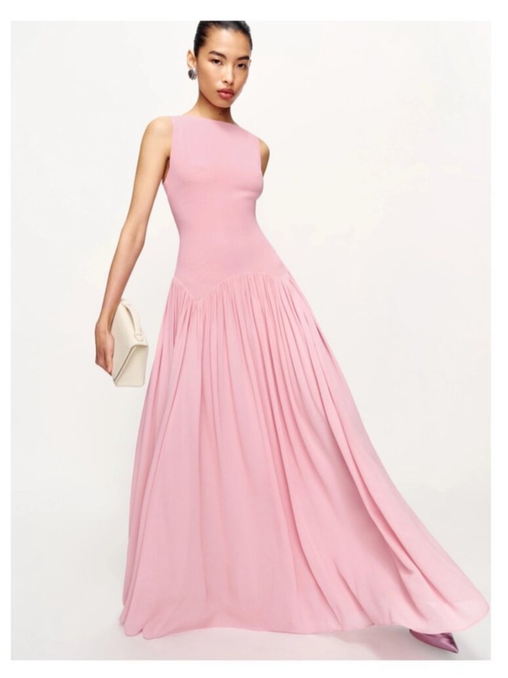 NWT Reformation Pink Camella Dress